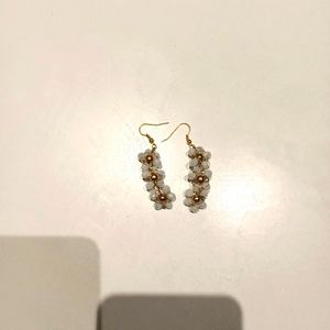 Earrings gold flowers 🌺